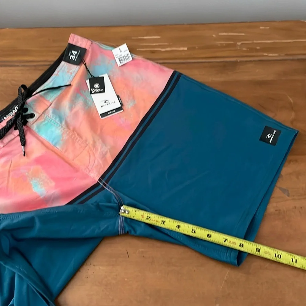 Rip Curl NWT Mirage Board Shorts Size 34